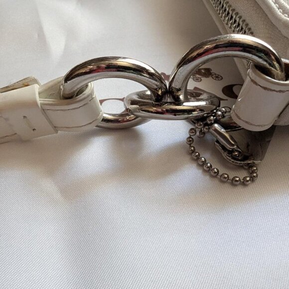 COACH SIGNATURE MULTICOLOR POLKA DOT POUCH MINI DEMI POUCH w/DUST BAG - Picture 3 of 13